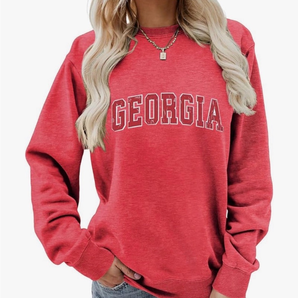Red Georgia Sweatshirt